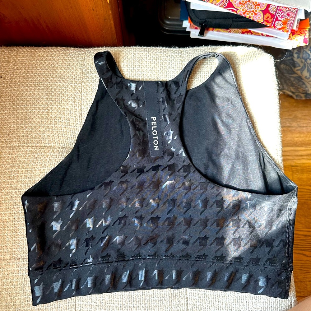 Peloton Show Up Black Sports Bra